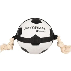 FLAMINGO Balle de jeu pour chien motif foot Actionball - Ø 19 cm