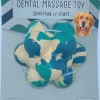 BUBIMEX Balle pour chien en caoutchouc naturel coloris bleu Beta – Taille L