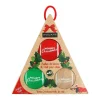 WOUAPY Balles de tennis de Noël pour chien avec squeaker coloris multicolore - coffret de 3 jouets