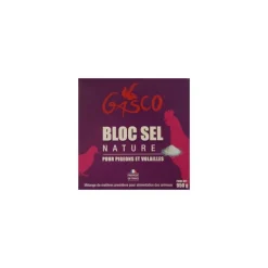 GASCO Bloc sel nature 900 g