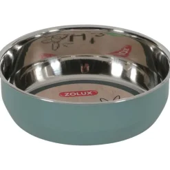 ZOLUX Bol pour les rongeurs en inox coloris vert Ehop – 200 ml
