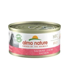 ALMO NATURE Boîte chat adulte Saumon Almo 70g