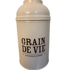 GRAIN DE VIE Boîte en métal vrac pour l'alimentation du petit mammifère - 1 L
