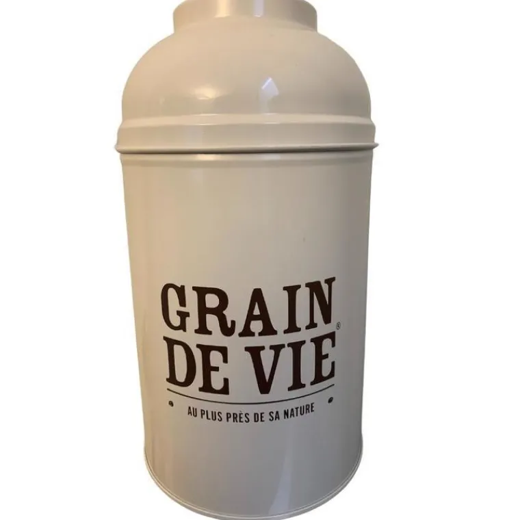 GRAIN DE VIE Boîte en métal vrac pour l'alimentation du petit mammifère - 1 L