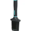 ZOLUX Brosse pour chien double flexible coloris noir ANAH – Taille M