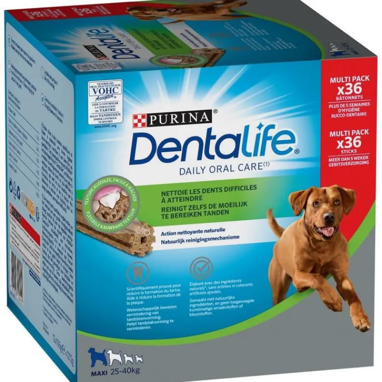 DENTALIFE Bâtonnets à mâcher pour chien Daily Maxi - 1272 g