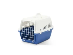 SAVIC Cage de transport Trotter 1 bleu 49x33x30 cm