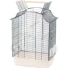 FLAMINGO Cage ouverte perruche solor sky coloris bleu en acier galvanisé - 40 x 31 x 65 cm