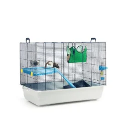 SAVIC Cage pour furet et rat coloris gris Freddy 2 – 80 x 50 x 63 cm
