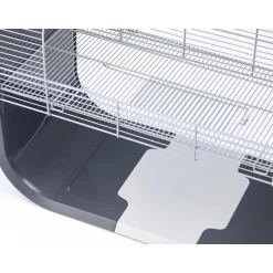 SAVIC Cage pour gerbille coloris gris Lugano - 60 x 29 x 44 cm