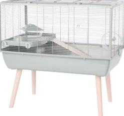 ZOLUX Cage pour hamster coloris gris Neolife – 80 cm