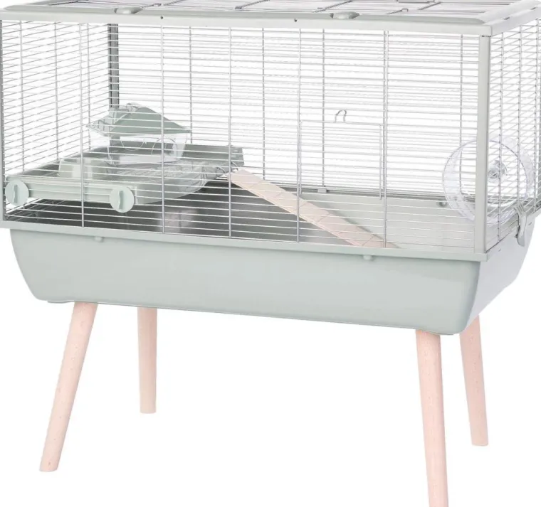 ZOLUX Cage pour hamster coloris gris Neolife – 80 cm