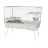 ZOLUX Cage pour lapins coloris gris Neolife