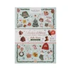 SIMON COLL Calendrier de l'Avent figurines chocolat au lait 3D Hello Winter - 40 x 29 cm
