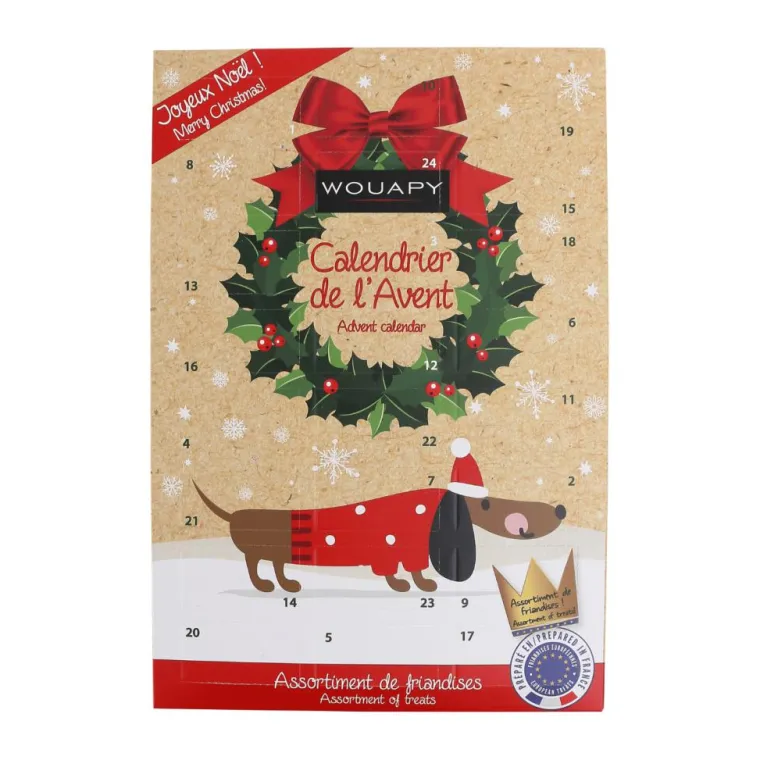 WOUAPY Calendrier de l’avent pour chiens