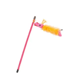 EUROPET Canne à pêche jouet pour chat Crevettes et hippocampes 40 cm