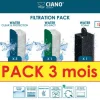 BLUE CORAL Cartouches de filtration taille L, spécificité à grande capacité - CIANO