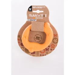 MARTIN SELLIER Cercle en caoutchouc Rubb’n’Roll Flottants orange 10x6 cm