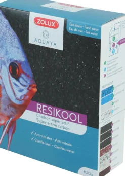 ZOLUX Charbon actif pour aquarium coloris noir Resikool Supra - 1 L