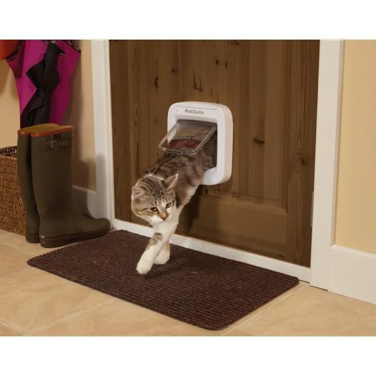 PETSAFE Chatière à puce électronique blanc 22 x 23,9 cm