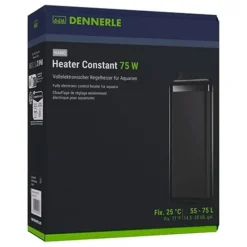 DENNERLE Chauffage aquarium 75 Watts, constante et efficace - Heater