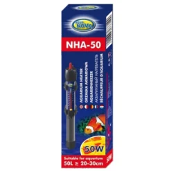 BLUE CORAL Chauffage aquarium 50W, spécifique pour eau douce, AQUA NOVA