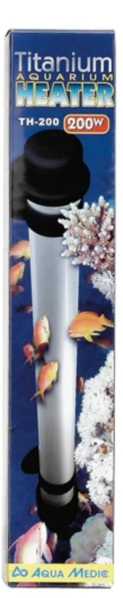 BLUE CORAL Chauffage titane aquarium 200 Watts, AQUA MEDIC Titanium - robuste et durable