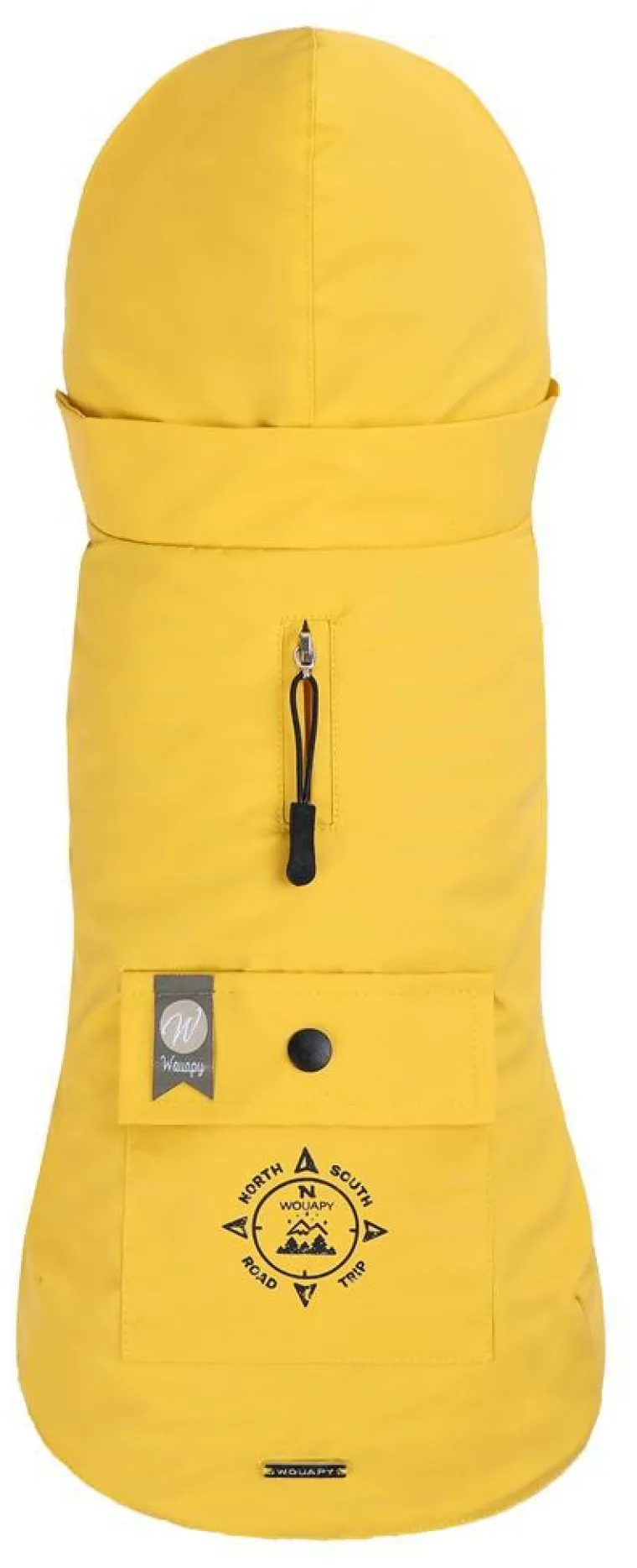 WOUAPY Ciré pour chien coloris jaune Basic - Taille XL
