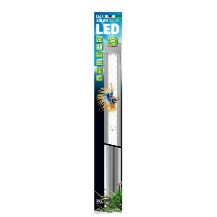JBL Éclairage LED pour plantes d'aquarium Solar Natur 28W Gen 2