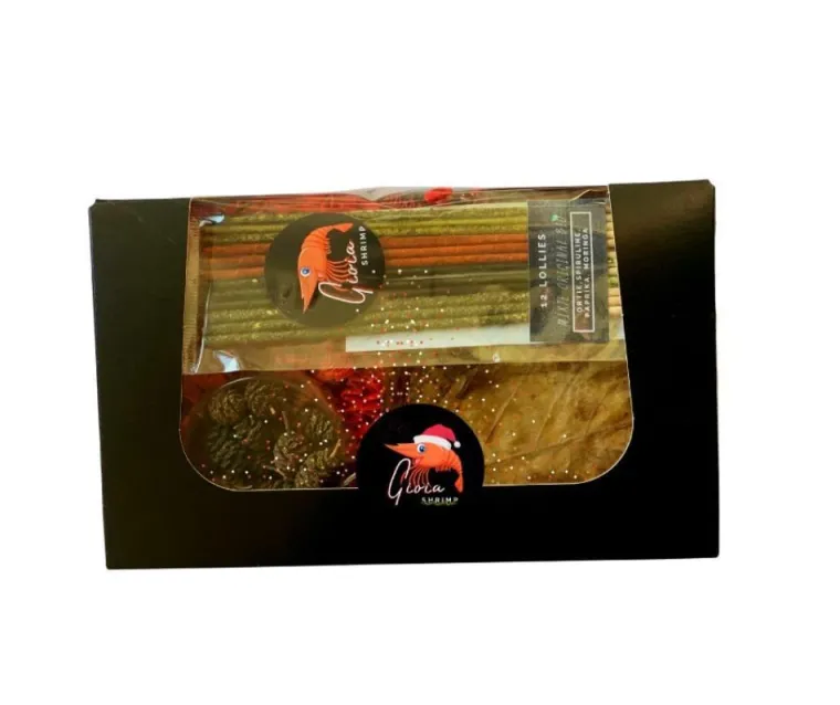 GIOIASHRIMP Coffret cadeau de Noël pour crevettes d'aquarium s