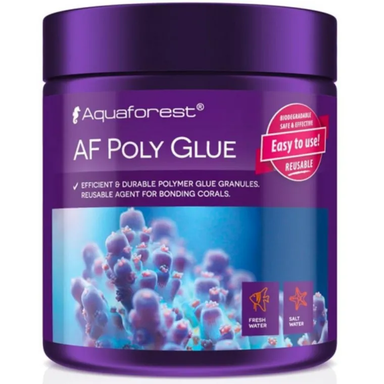 BLUE CORAL Colle pour coraux et plantes d'aquarium AQUAFOREST Poly Glue - 250ml