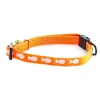 MARTIN SELLIER Collier Argent pour chat orange motif poissons