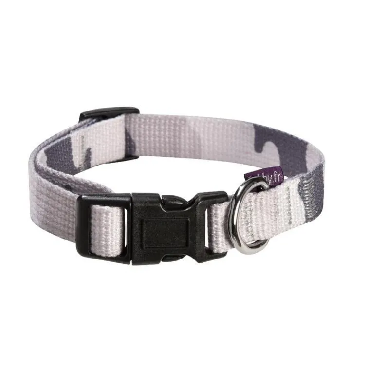 BOBBY Collier Camouflage gris taille L