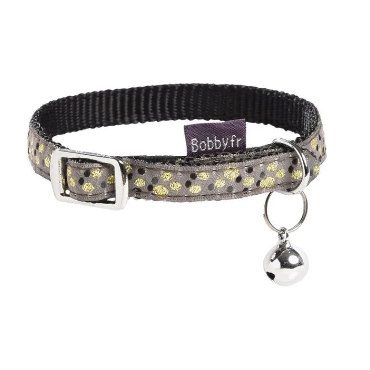 BOBBY Collier chat Chamane noir taille XS