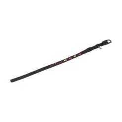 MARTIN SELLIER Collier chat motif pattes 10 mm noir - 35 cm