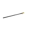 MARTIN SELLIER Collier chat noir en nylon tubulaire avec grelot 10 mm - 30 cm