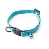 MARTIN SELLIER Collier chat réglable turquoise 20/30x1 cm