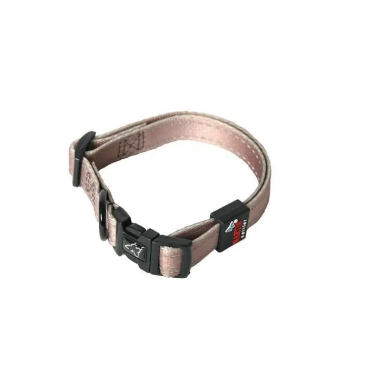 MARTIN SELLIER Collier chien réglable 25mm / 50-65cm choco