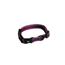 MARTIN SELLIER Collier chien réglable 25mm / 45-65cm bordeaux
