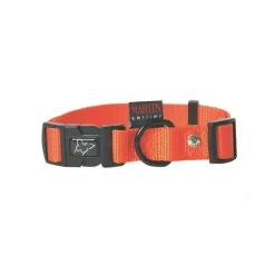 MARTIN SELLIER Collier chien réglable 25mm / 45-65cm orange