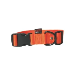 MARTIN SELLIER Collier chien réglable 40mm / 50-70cm orange