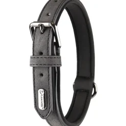 FLAMINGO Collier Delu noir 42/52 x 2,5 cm