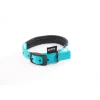 MARTIN SELLIER Collier droit Confort pour chien coloris turquoise - 1,6x35 cm