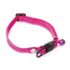 MARTIN SELLIER Collier en nylon pour chat Flash rose