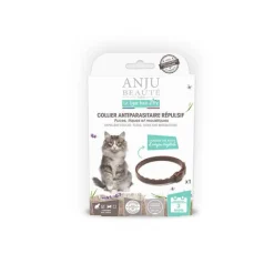 ANJU BEAUTÉ Collier insectifuge pour chat 35 cm