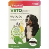 BEAPHAR Collier insectifuge pour le grand chien coloris marron VETOpure – 65 cm