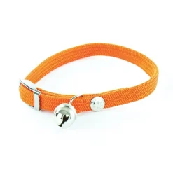 MARTIN SELLIER Collier élastique pour chat orange