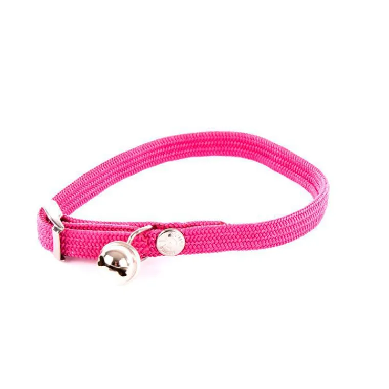 MARTIN SELLIER Collier élastique pour chat rose