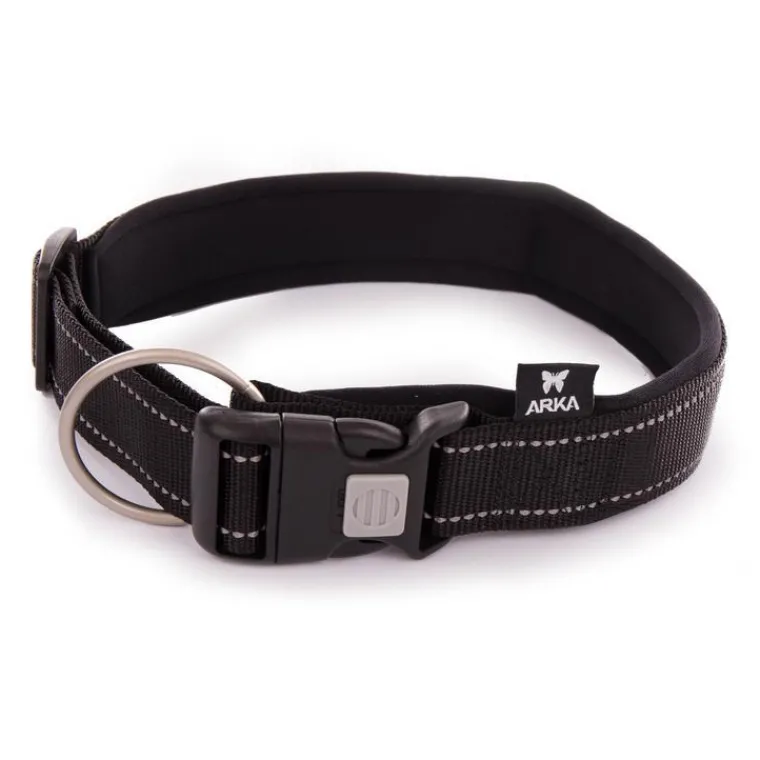 MARTIN SELLIER Collier Neo+ noir pour chien 4x50/70 cm