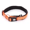 MARTIN SELLIER Collier neo+ orange - 25 mm x 55 à 60 cm